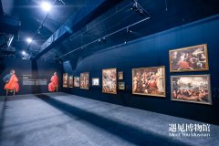 遇见博物馆数字元宇宙实体馆北京首展，用数字技术再现欧洲大师神话级经典-遇见光影艺术空间惊现500年前的自拍大秀